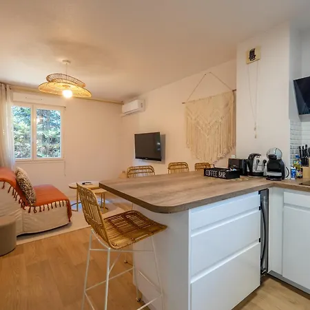 Apartment Le Cocon Boheme, Parking, Clim, Bureau Toulouse